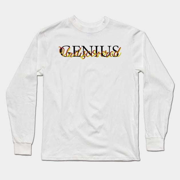 Undiscovered genius Long Sleeve T-Shirt by Khalipsum